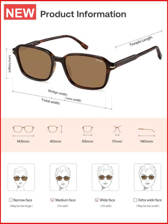 Retro Rectangular Polarized Sunglasses UV Protection SJ2663 main image 4